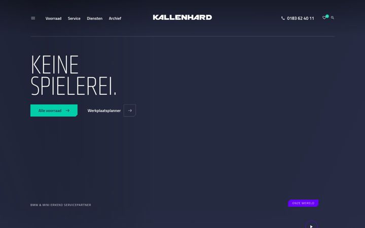 Screenshot of bergwerffbmw.nl