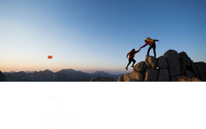 Screenshot of bergwoed.at