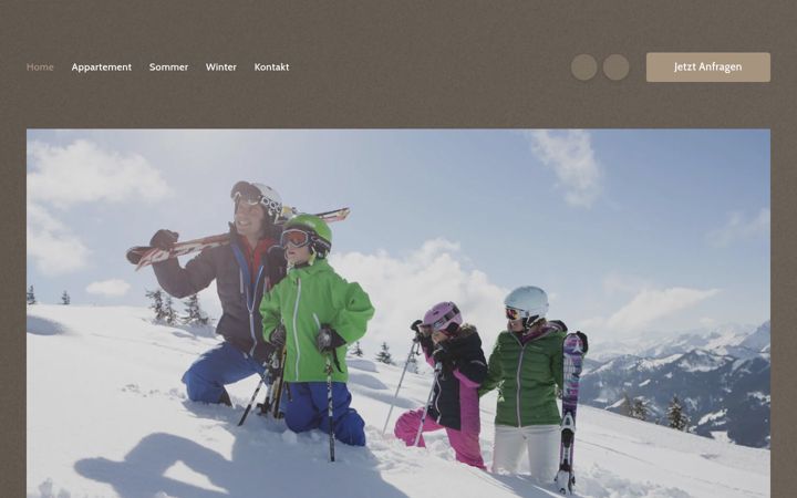 Screenshot of bergzauber-kleinarl.at