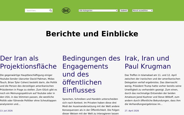 Screenshot of berichte.org