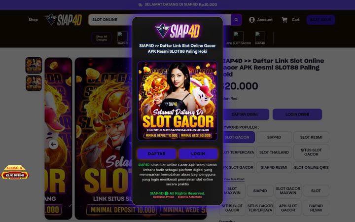 Screenshot van beritaakbar.com