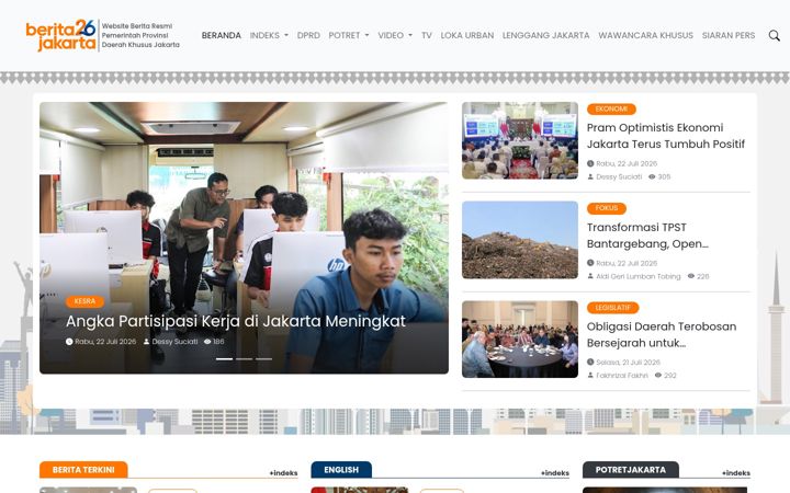 Screenshot of beritajakarta.id