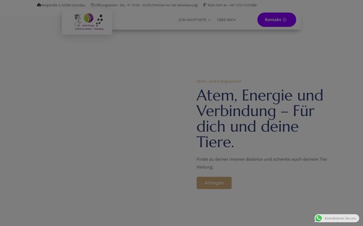 Screenshot of beritt-wange.de