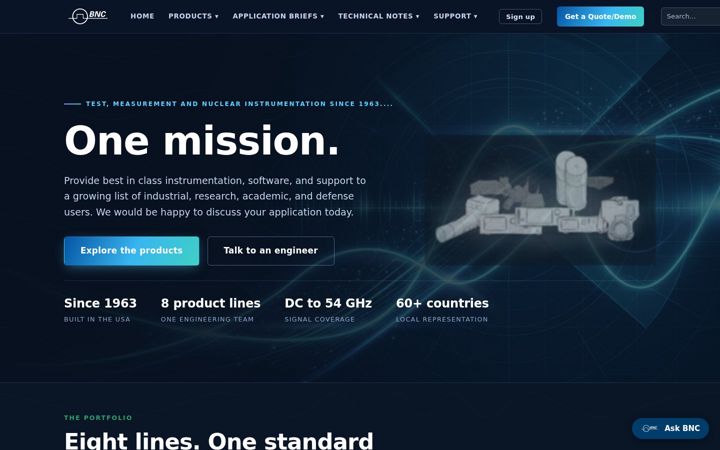 Screenshot of berkeleynucleonics.com
