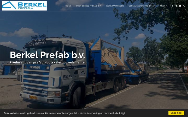 Screenshot of berkelprefab.nl