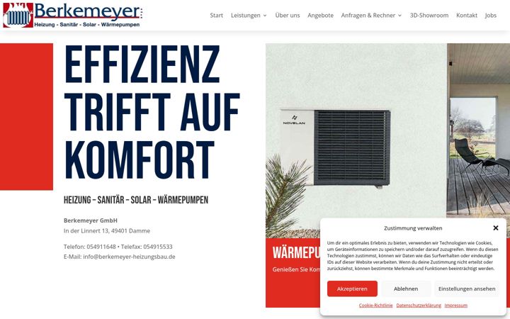 Screenshot of berkemeyer-heizungsbau.de