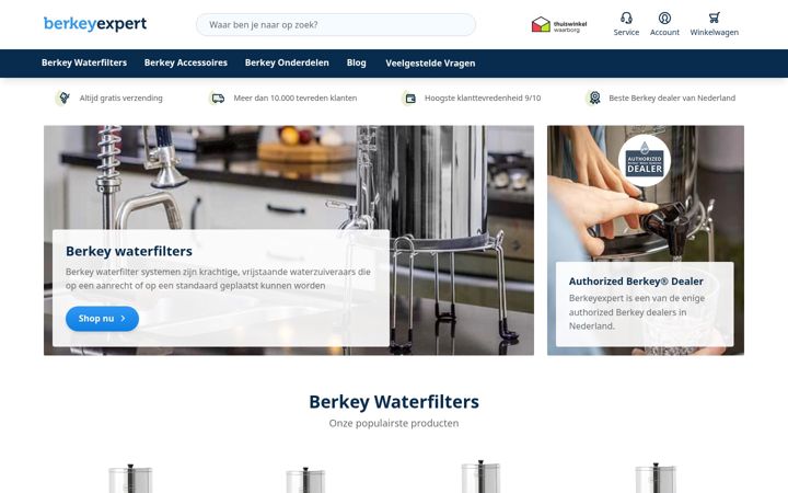 Screenshot of berkeyexpert.nl