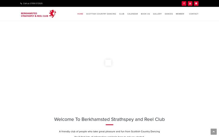 Captura de pantalla de berkhamstedreelclub.org