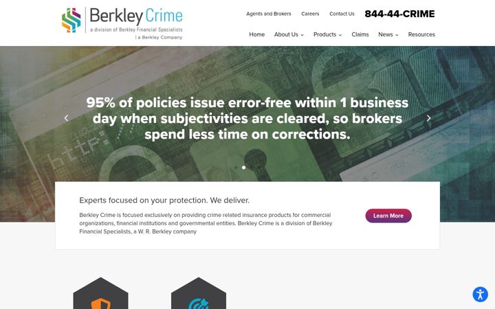 Screenshot of berkleycrime.com