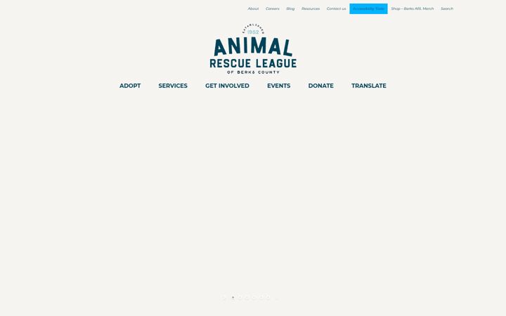 Screenshot of berksarl.org
