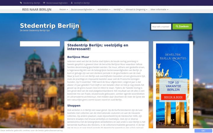 Zrzut ekranu berlijntrip.nl