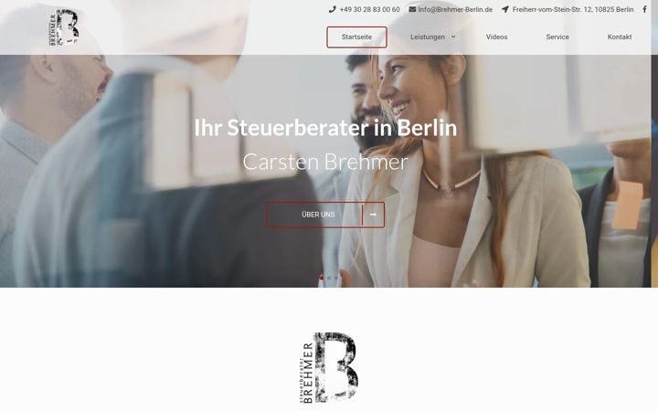Screenshot of berlin-brehmer.de