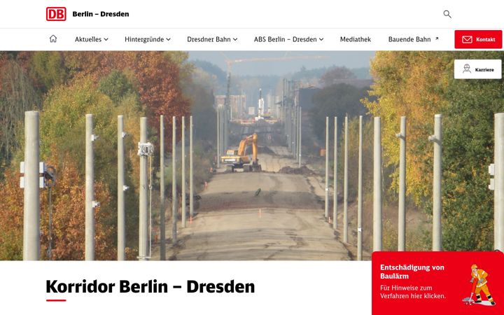 Screenshot of berlin-dresden.de