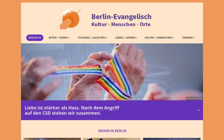 Screenshot of berlin-evangelisch.de