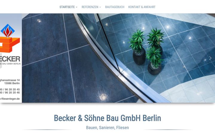 Capture d'écran de berlin-fliesenleger.de