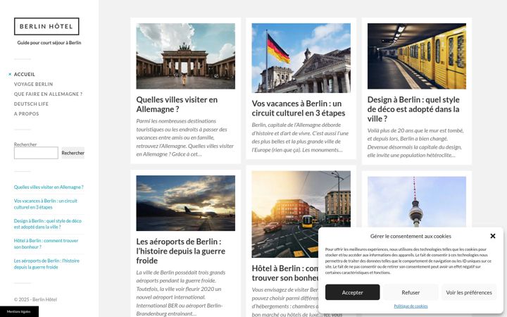 Screenshot of berlin-hotel.fr