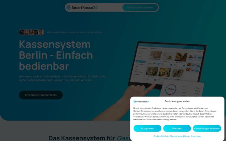 Screenshot of berlin-kassensystem.de