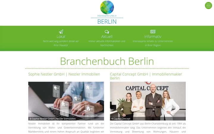 Screenshot of berlin-links.biz