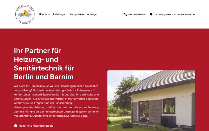 Screenshot of berlin-sanitaer.de