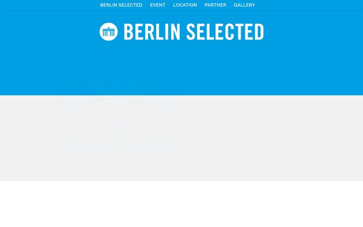 Screenshot of berlin-selected.de