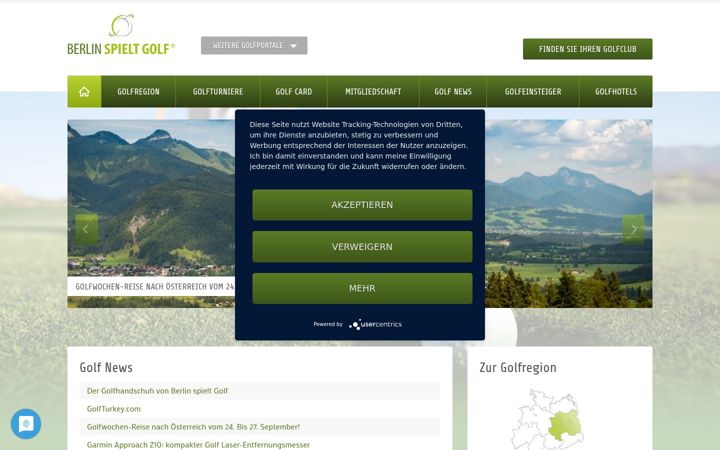 Screenshot of berlin-spielt-golf.de