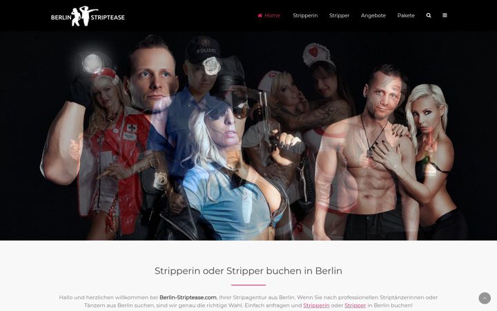 Screenshot of berlin-striptease.com