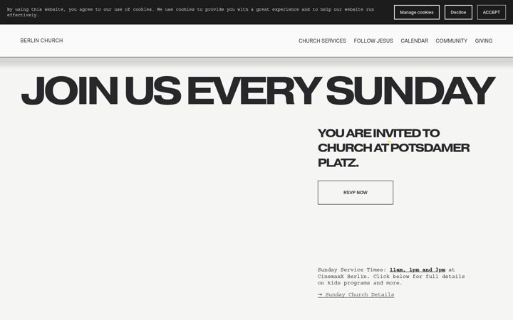 Screenshot of berlin.church