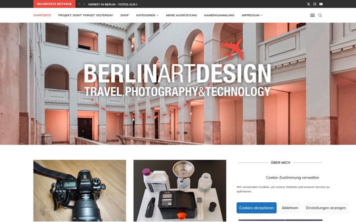 Screenshot of berlinart-design.de