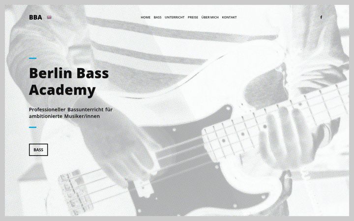 Skærmbillede af berlinbassacademy.de