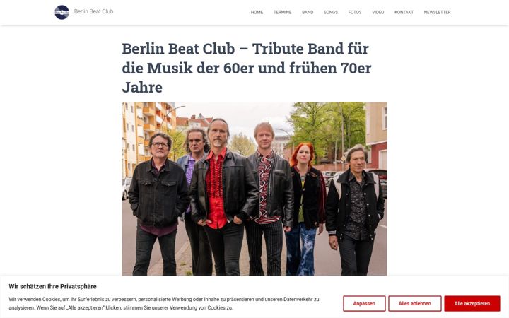 Snimka zaslona za berlinbeatclub.de