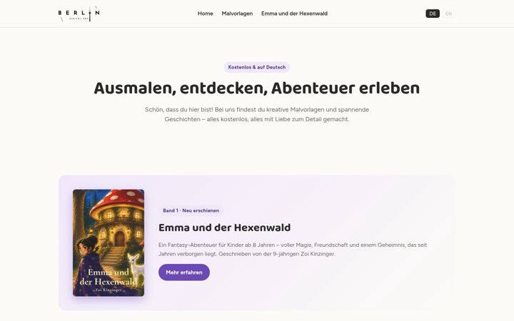 Screenshot of berlindigitalart.com