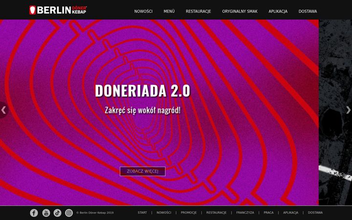 Screenshot of berlindonerkebap.com