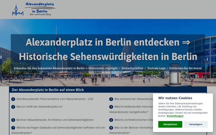 Screenshot of berliner-alexanderplatz.de
