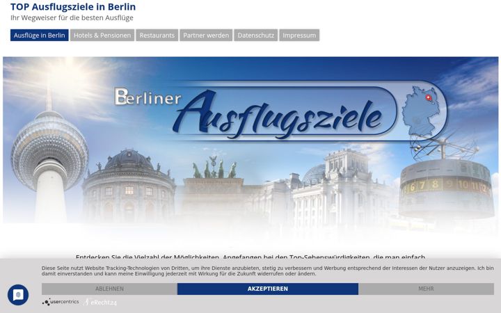 Screenshot of berliner-ausflugsziele.de