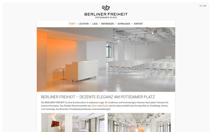 Screenshot of berliner-freiheit.com