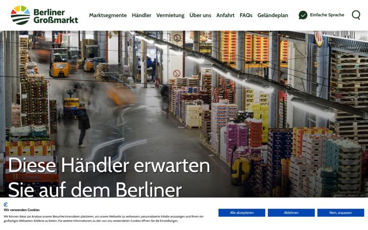 Screenshot of berliner-grossmarkt-gmbh.de