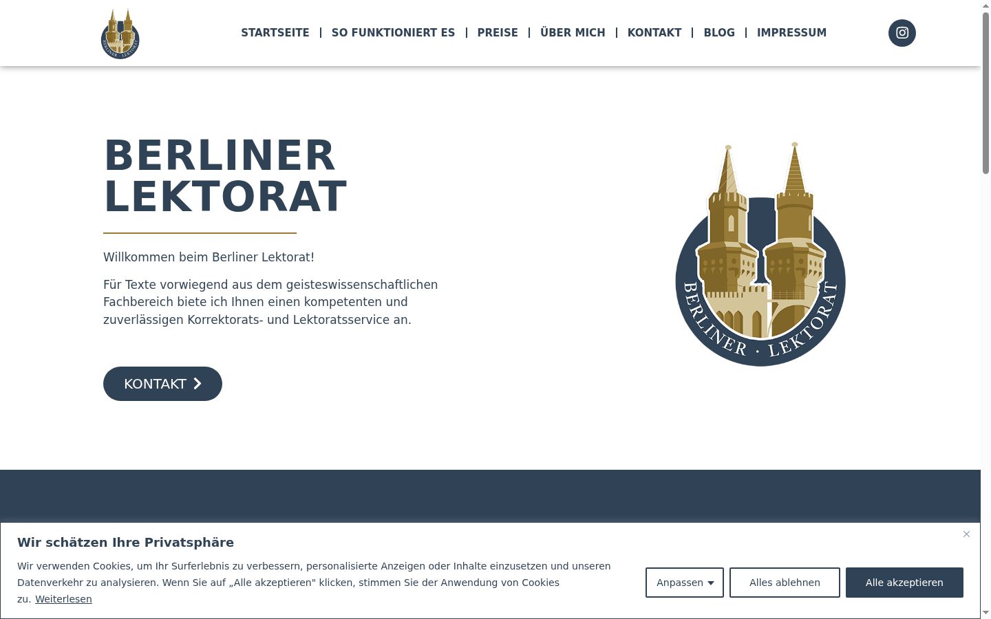 Screenshot van de toestemmingsbanner zoals getoond vóór enige interactie