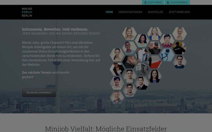 Screenshot of berliner-minijobs.de