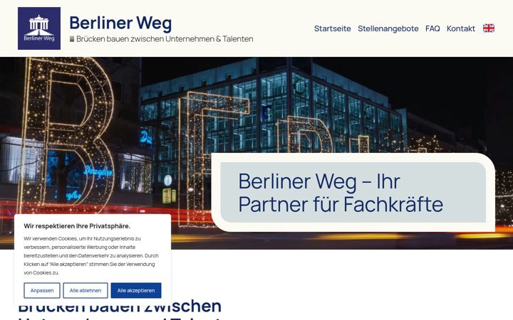 Screenshot von berliner-weg.de