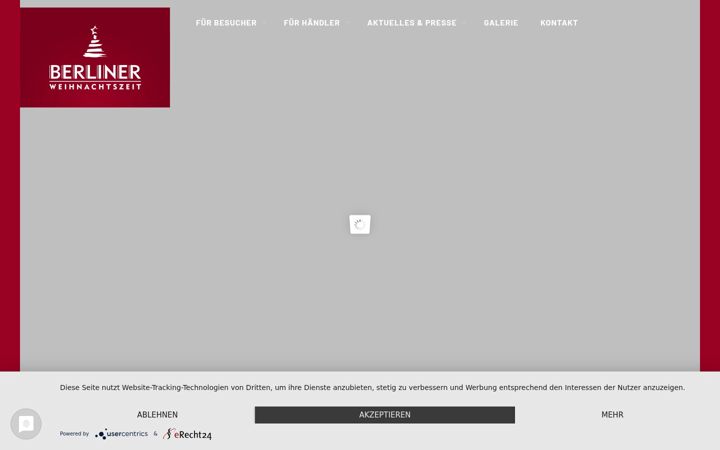 Screenshot van berlinerweihnachtszeit.de