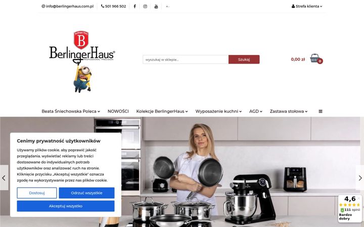 Ekrano kopija berlingerhaus.com.pl