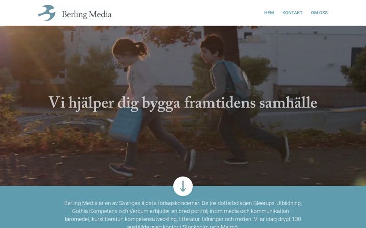 Screenshot ta' berlingmedia.se