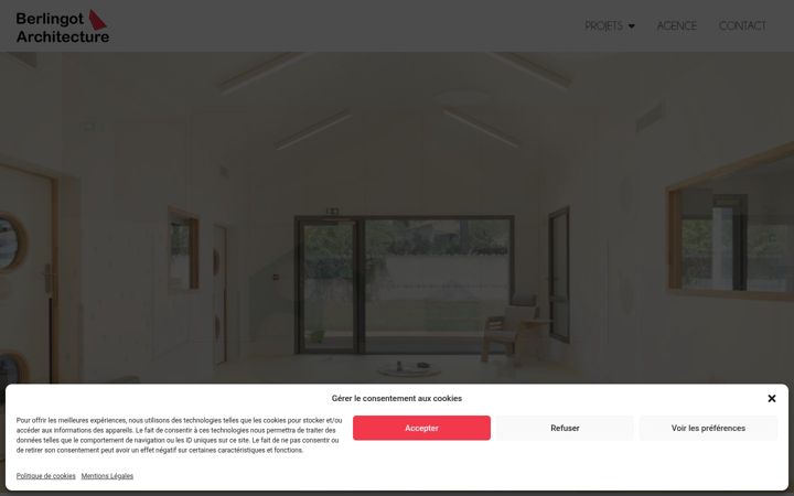 Screenshot of berlingotarchitecture.fr