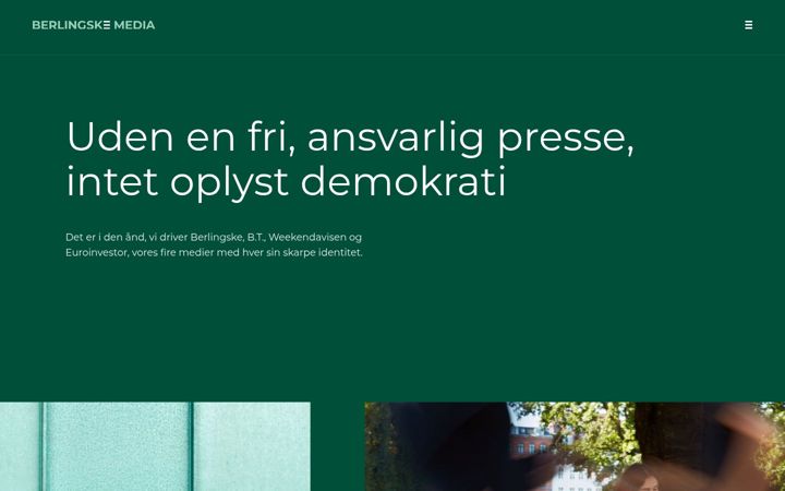 Screenshot of berlingskemedia.dk
