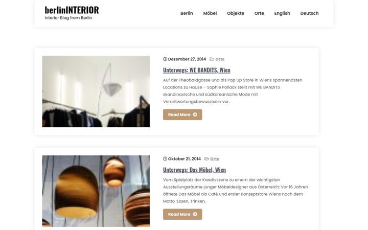 Screenshot of berlininterior.com