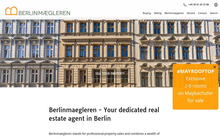 Screenshot of berlinmaegleren.com