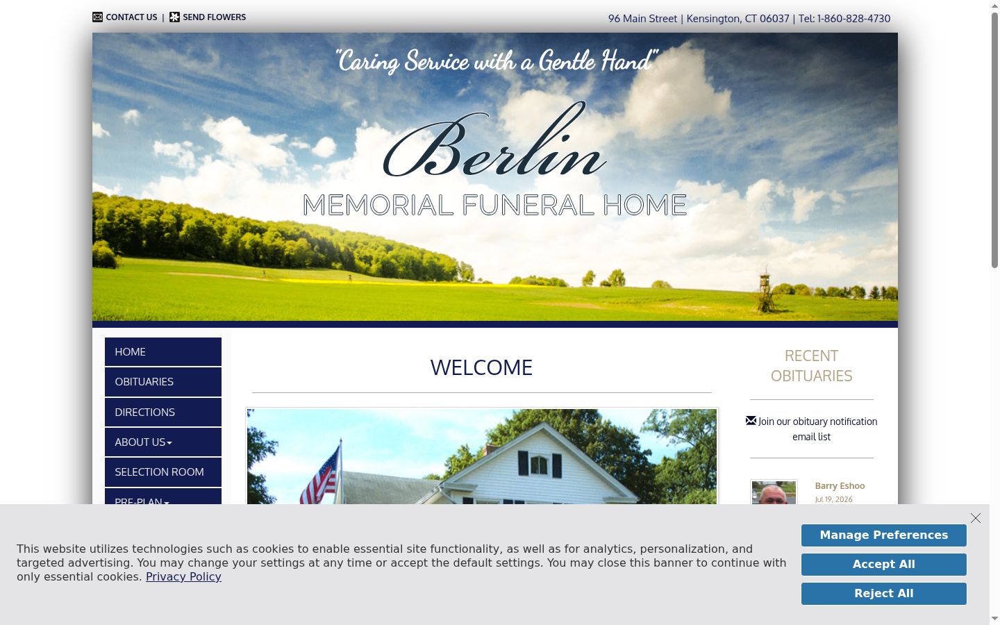 Screenshot tal-banner tal-kunsens muri qabel kwalunkwe interazzjoni