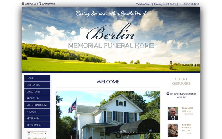 Screenshot of berlinmemorial.net