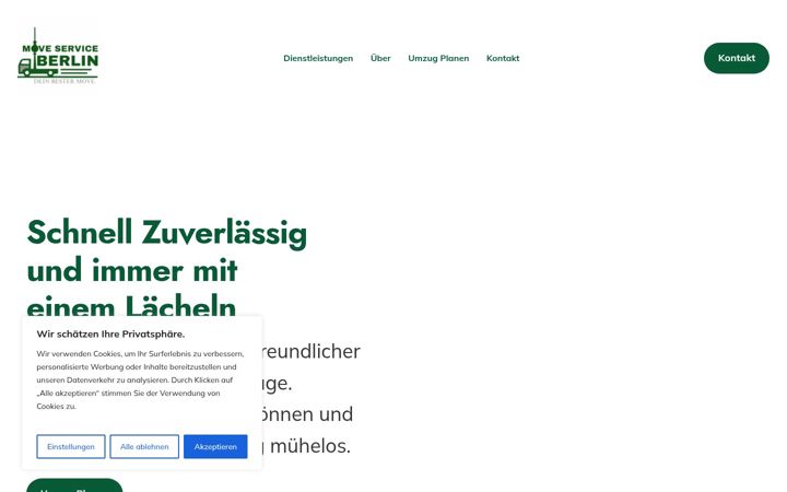 Screenshot of berlinmoveservice.de