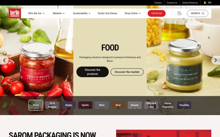 Képernyőkép: berlinpackaging.ro